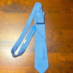 Hermes silk tie